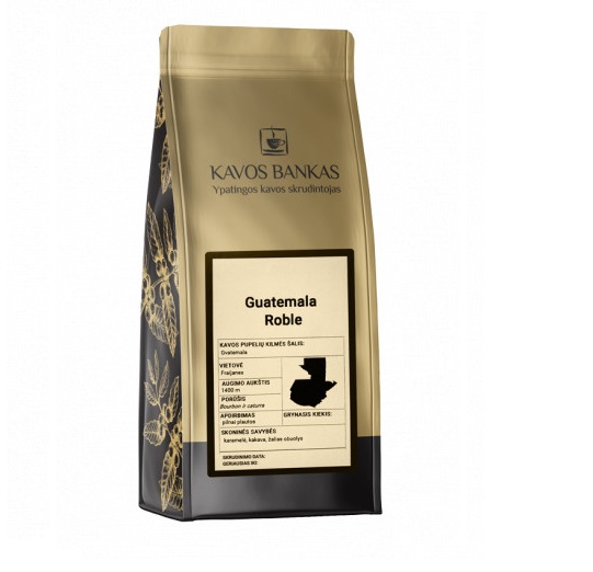 Guatemala Roble, 250g malta kava