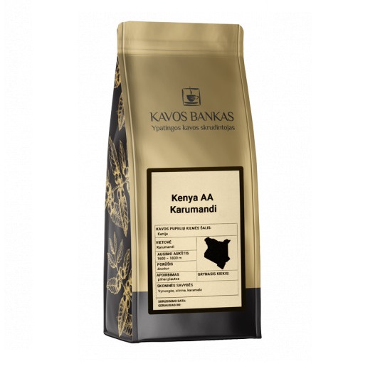 Kenya AA Karumandi Estate, 250g malta kava