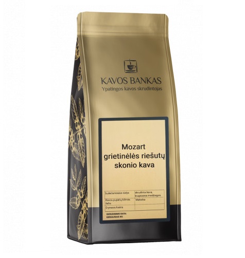 Mozart grietinėlės riešutų skonio kava 250g.