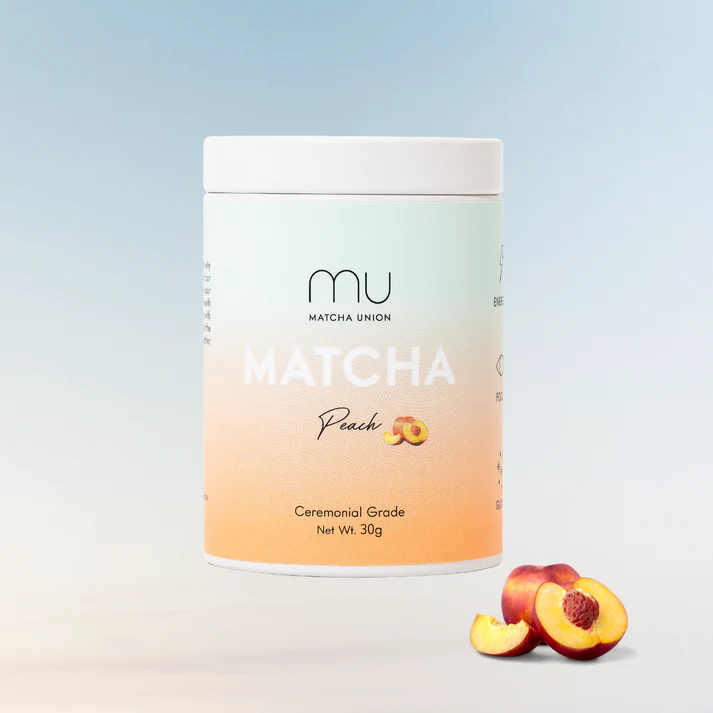 Matcha Union Ceremoninė Matcha Persikų skonio Matcha arbata 30g
