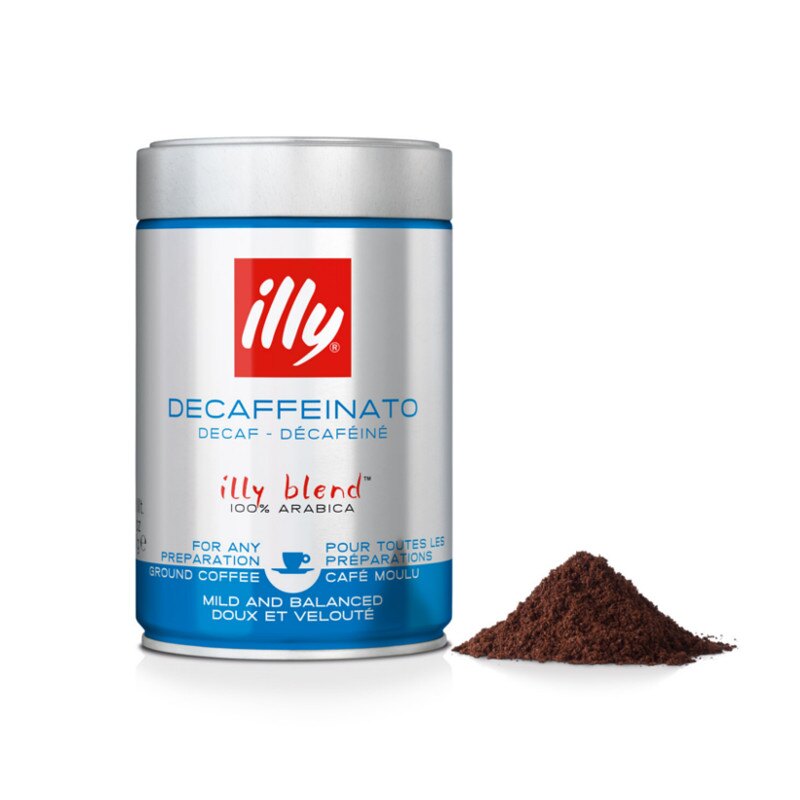 ILLY decaffeeinato 250 g. malta kava