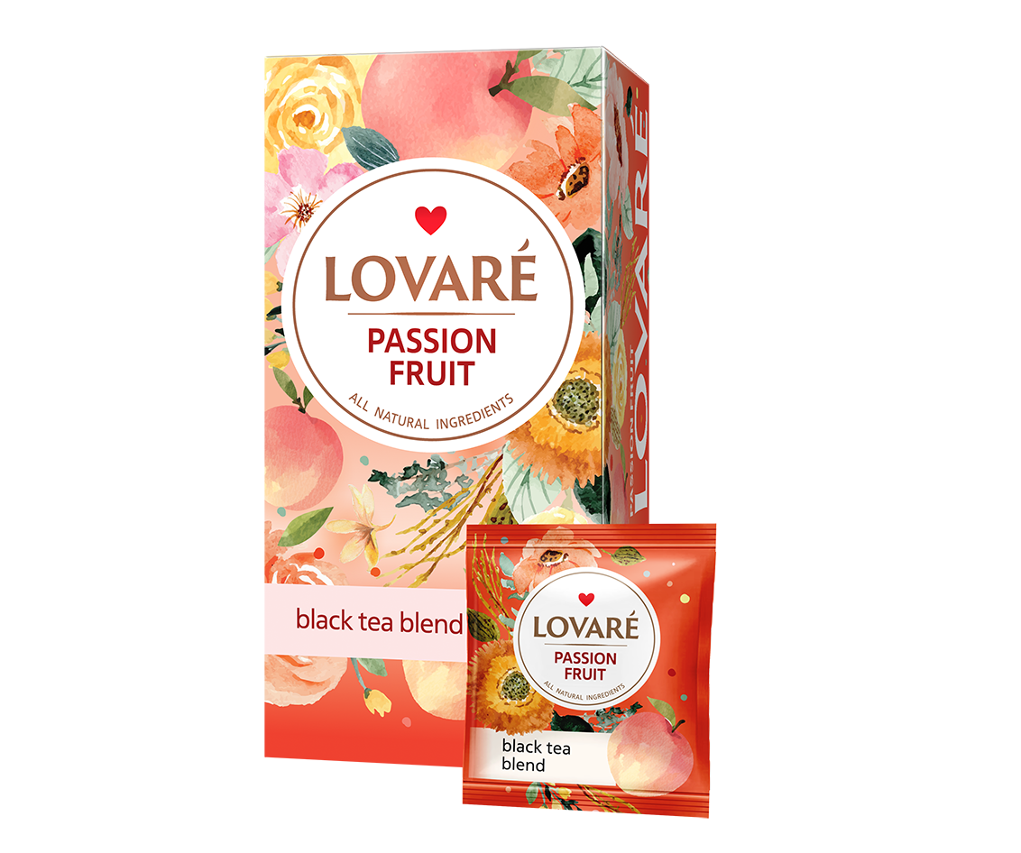 LOVARE Passion fruit, pasiflorų 2g 24vnt