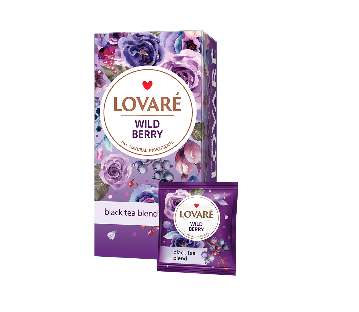 Lovare Wild Berry – Miško uogų arbata (24 pak.)
