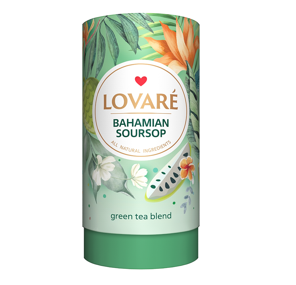 LOVARE TUBA bahamian soursop žalioji arbata 80g
