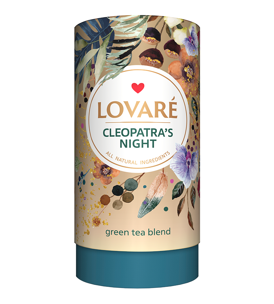 LOVARE TUBA Cleopatra night žalioji arbata 80g