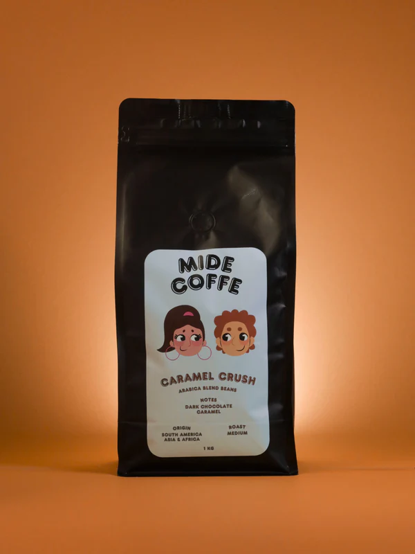 MIDE COFFEE Caramel crush 250g malta kava
