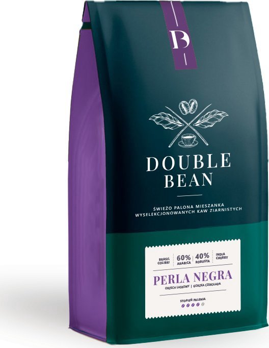 Grain coffee Bean Double Bean Perla Negra Speciality 1 kg
