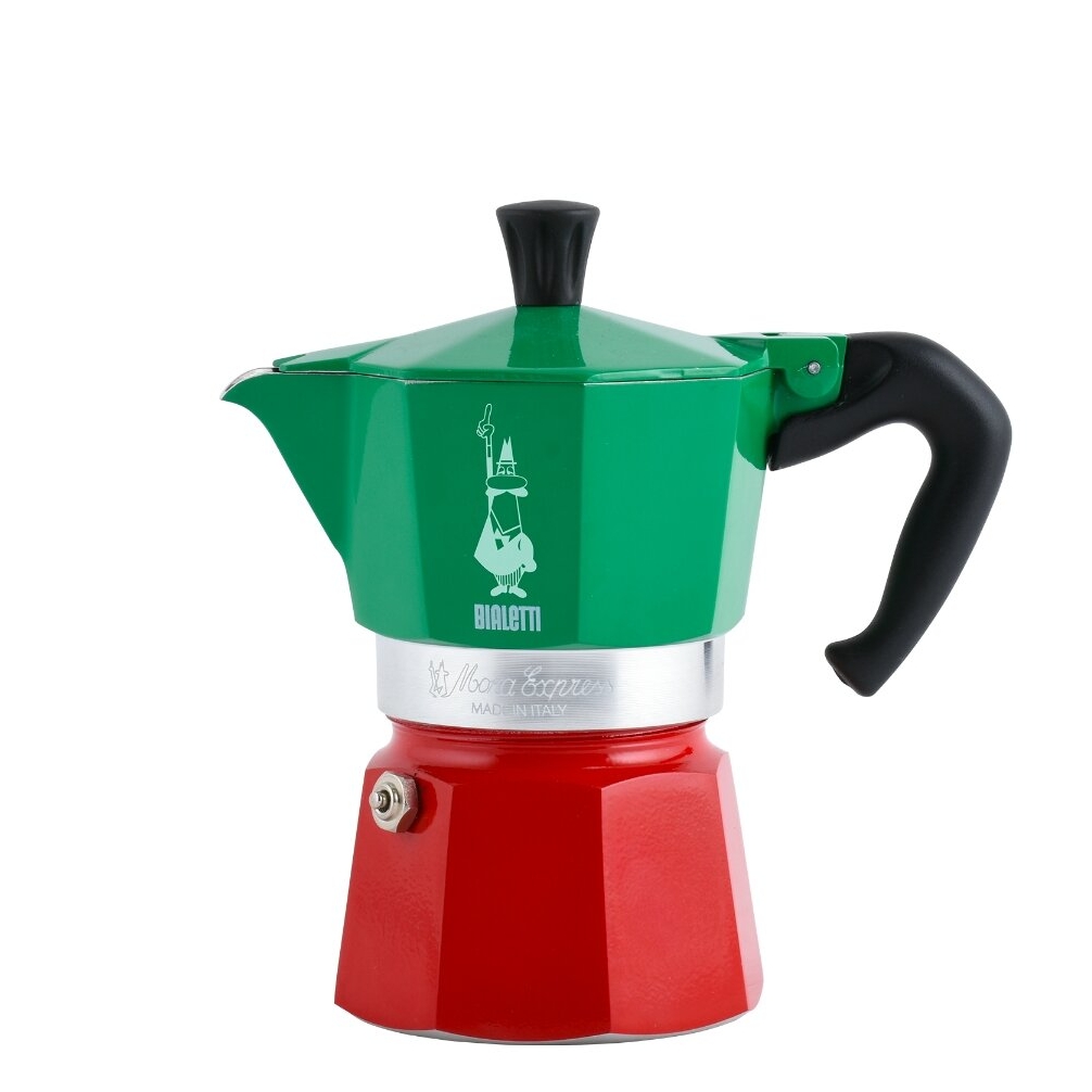 Moka kavavirė Bialetti Moka Express 3cup Italia 130 ml