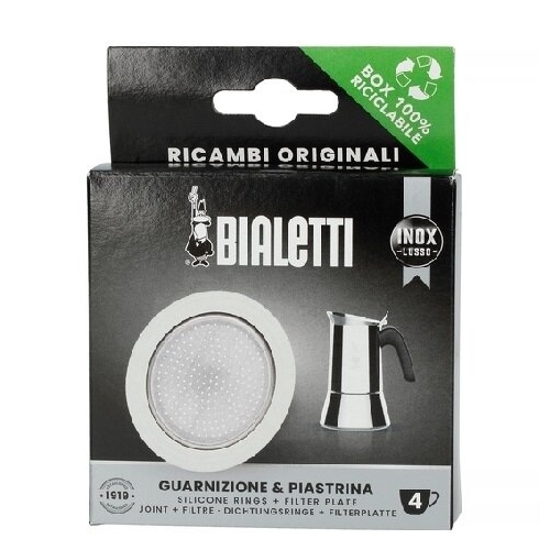 Tarpinė ir sietelis indukciniam kavinukui Bialetti, 4 cup, 200 ml