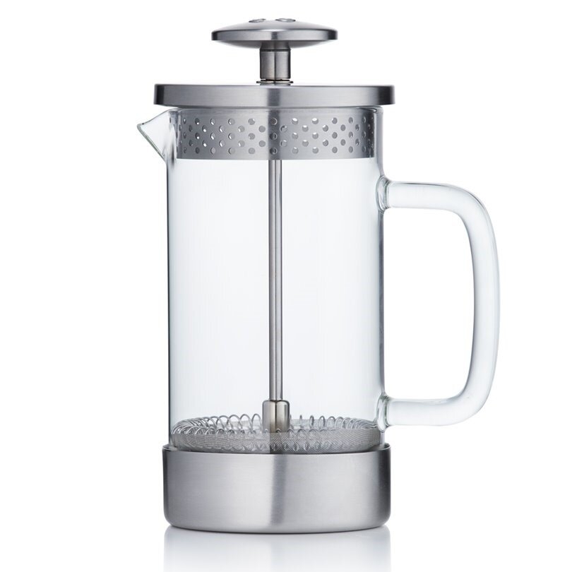 Prancūziškas kavinukas Barista & Co Silver, 300 ml