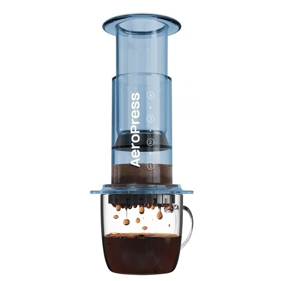 Kavinukas AeroPress Clear Blue, 250 ml