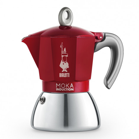 Kavinukas Bialetti „New Moka Induction 6-cup Red“