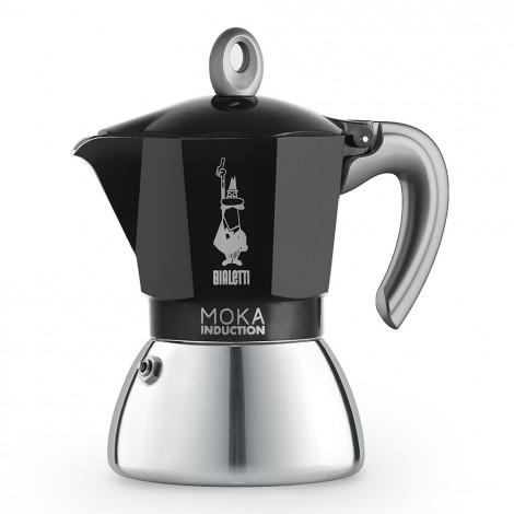 Bialetti Moka Induction Black 6 cups