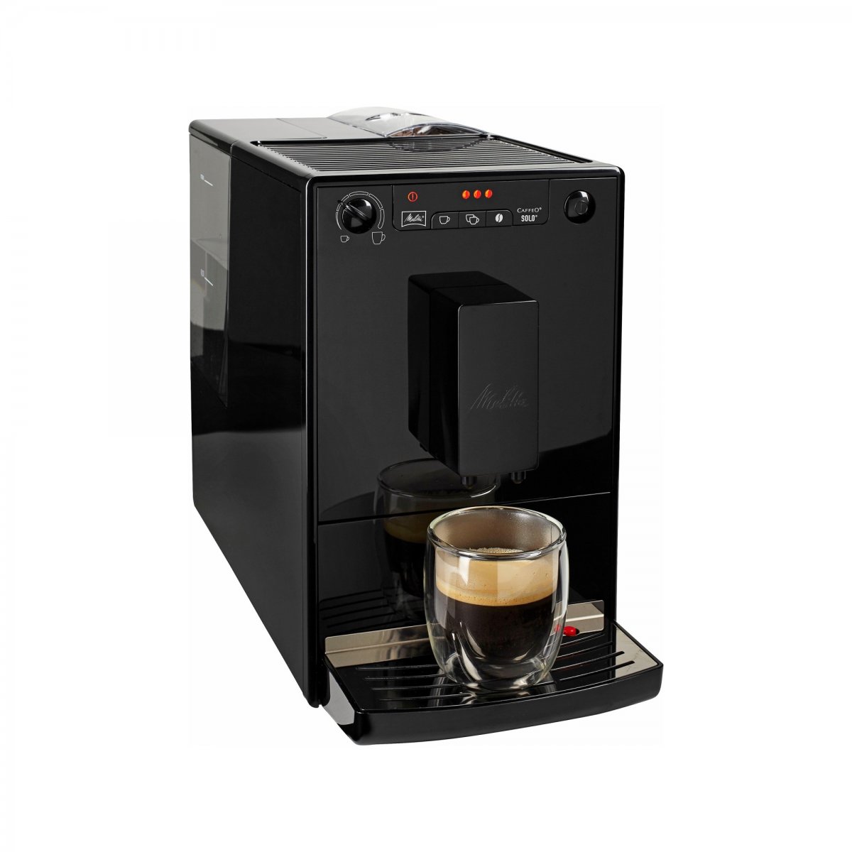 MELITTA E950-222 SOLO automatinis kavos aparatas, juoda