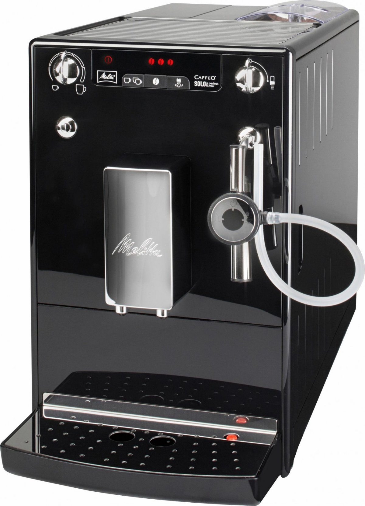 MELITTA E957-201 SOLO PERFECT MILK automatinis kavos aparatas, pilnai juoda