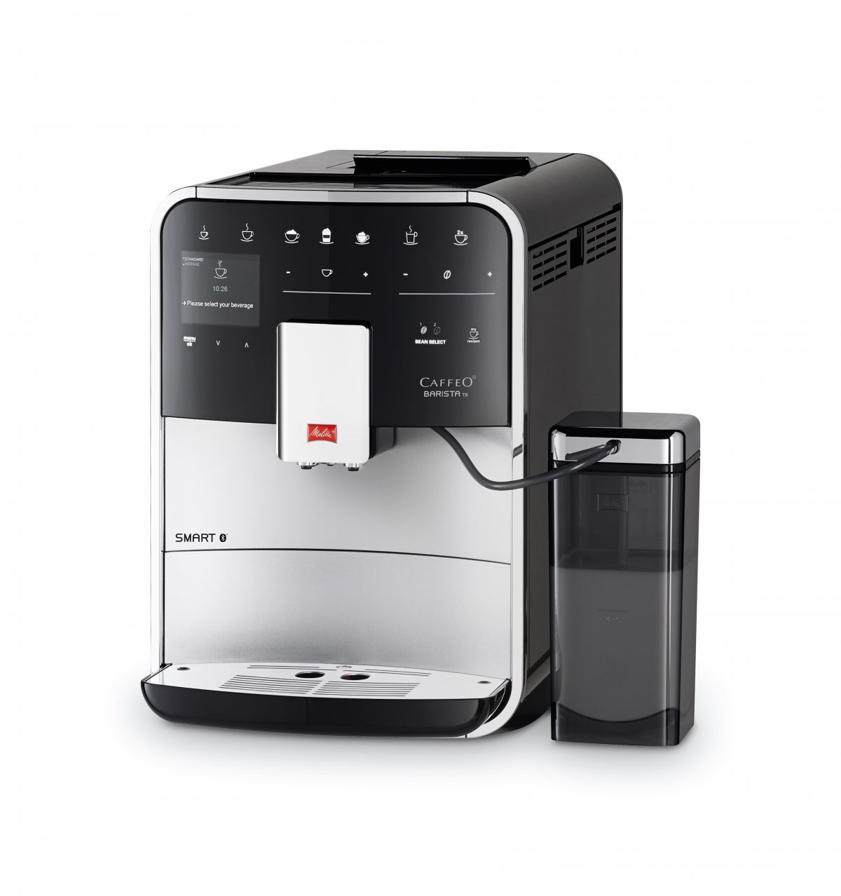 MELITTA F85/0-101 BARISTA TS SMART automatinis kavos aparatas, sidabro