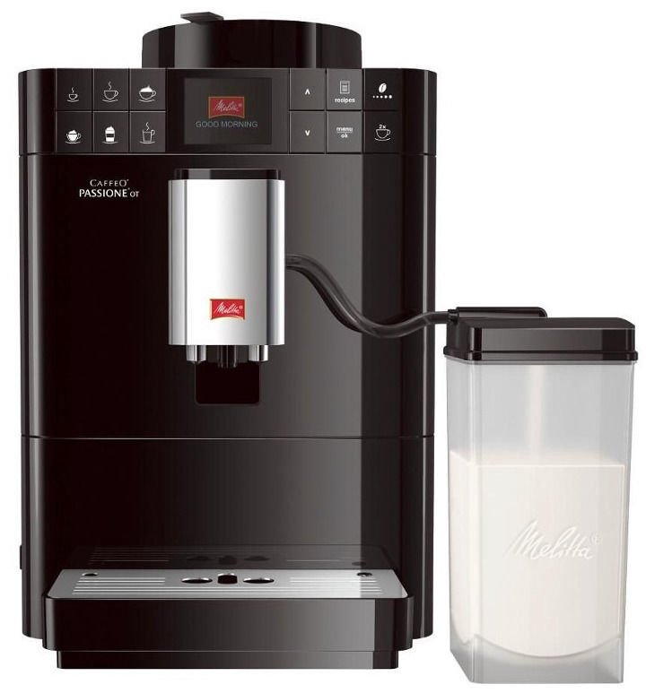 MELITTA F53/1-102 PASSIONE OneTouch automatinis kavos aparatas, juodas