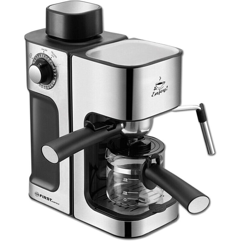 ESPRESSO KAVOS VIRIMO APARATAS TZS First Austria Espresso Maker. 3-5 Bar Boiler. 800W FA-5475-2