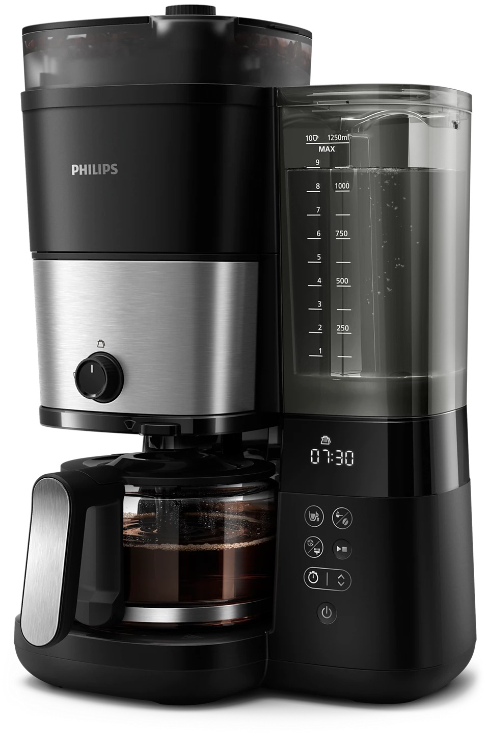 Kavos aparatas Philips HD7900/01, lašelinė, 1000 W, juodas