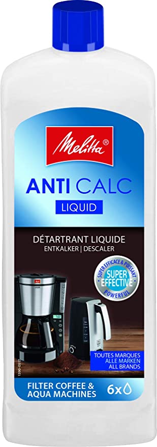 Nukalkinimo skystis Melitta, tinka kavos aparatams, virduliams, 250 ml
