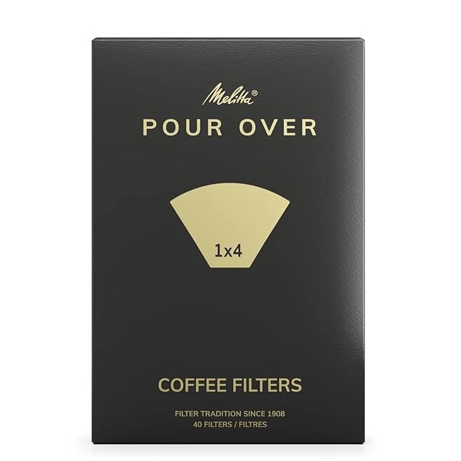 Popieriniai filtrai Melitta POUR OVER nr.4 40 vnt.