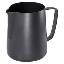 Puodukas pienui plakti 0.35 L (juodas)