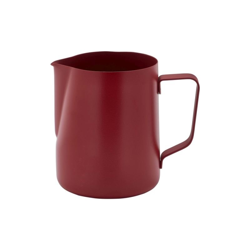 Ąsotis, metalinis, nepridegantis 0.34 L (raudonas)