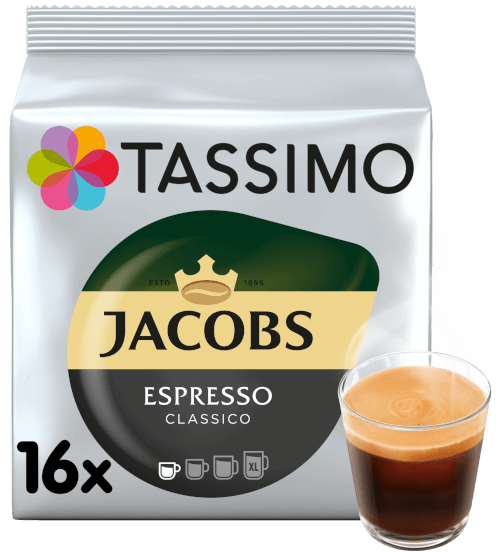 Jacobs Tassimo Espresso Classico, 16vnt