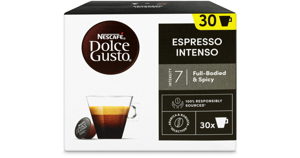 Nescafe Dolce Gusto Espresso Intenso,30vnt