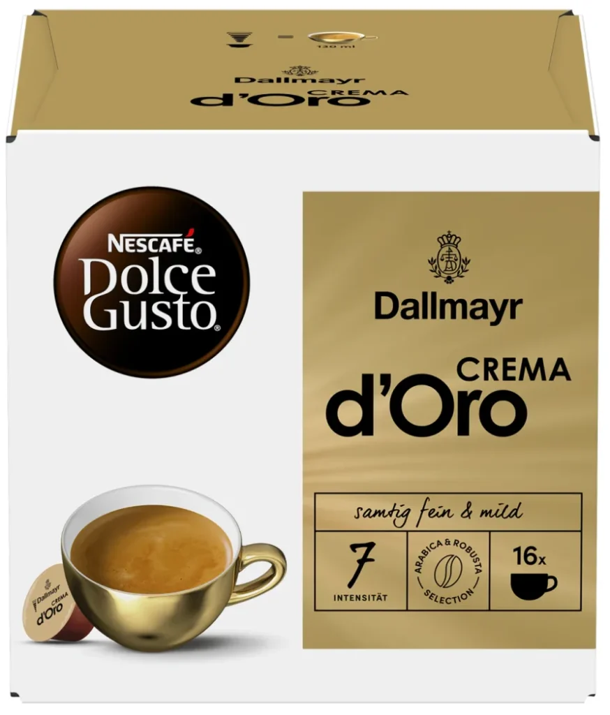 Nescafe Dolce Gusto Dallmayr Crema D'oro, 16vnt