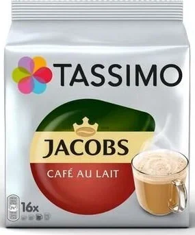 Jacobs Tassimo Café au Lait, 16vnt