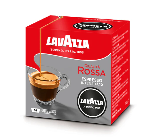 Kavos kapsulės Lavazza MODO MIO Qualita Rossa, 16 kaps.