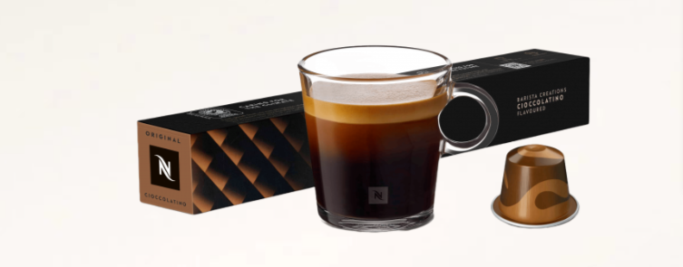 Kavos kapsulės NESPRESSO Barista Cioccolatino Flavoured 10 kaps.