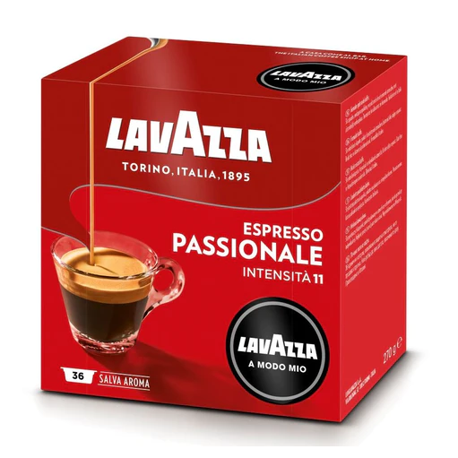 Kavos kapsulės Lavazza MODO MIO Passionale, 36 kaps.