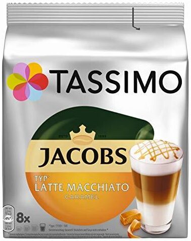 Jacobs Tassimo Latte Macchiato Caramel, 16vnt