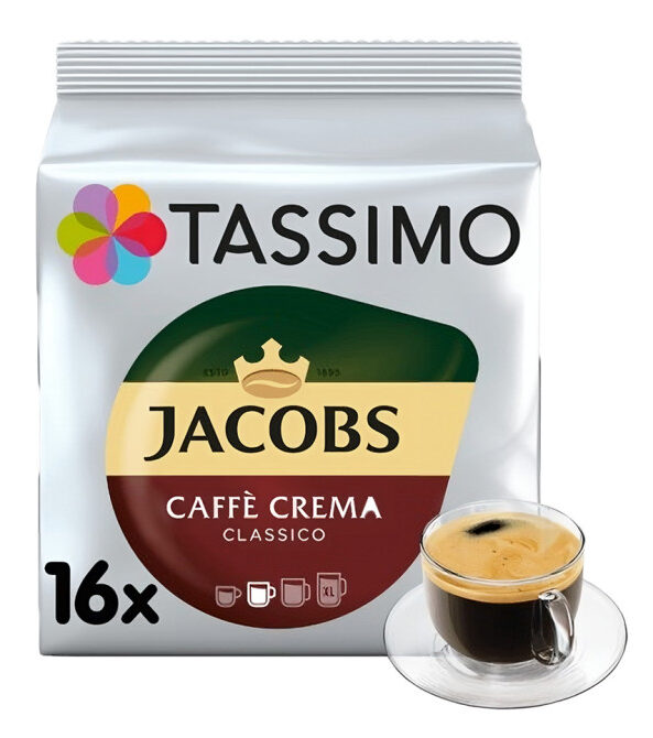 Jacobs Tassimo Crema Classico, 16vnt