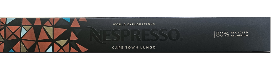 Kavos kapsulės NESPRESSO Cape Town Envivo Lungo, 10 kaps.