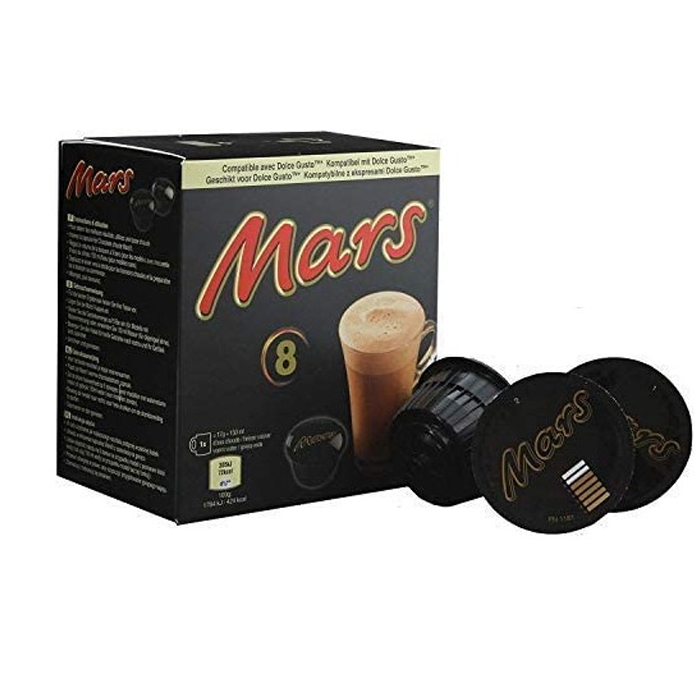 Karšto šokolado kapsulės MARS, Dolce Gusto aparatui, 8 kaps., 136g