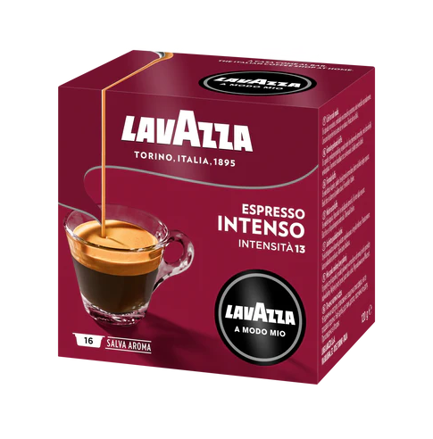 Kavos kapsulės Lavazza MODO MIO Intenso, 16 kaps.