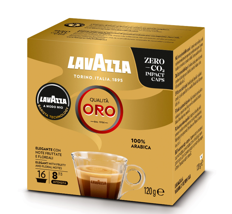 Kavos kapsulės Lavazza MODO MIO Qualita Oro, 16 kaps.