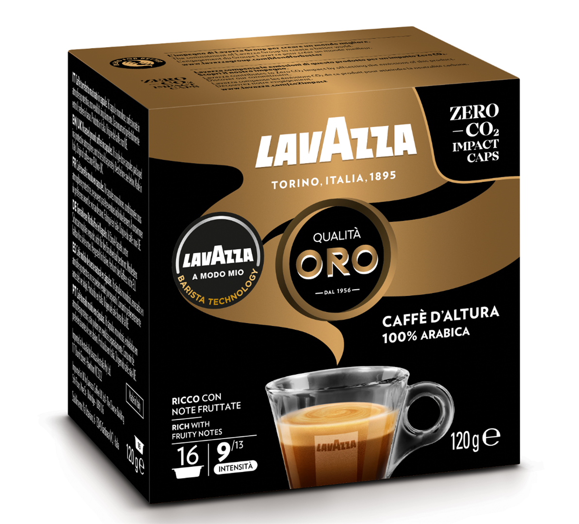 Kavos kapsulės Lavazza MODO MIO Mountain Grown, 16 kaps.