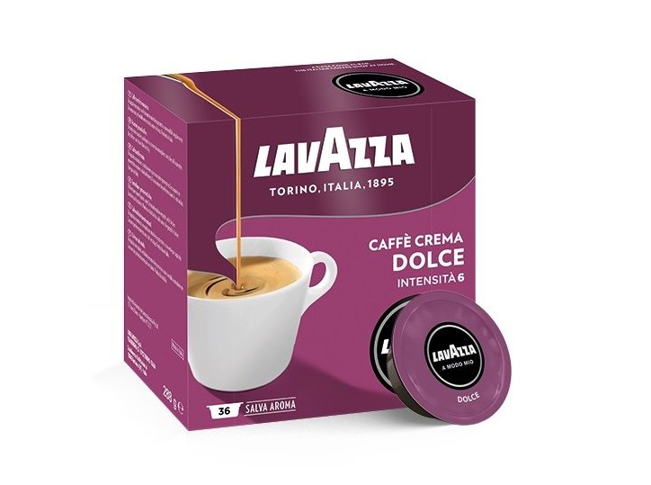 Kavos kapsulės Lavazza MODO MIO  Lungo Dolce, 36 kaps.