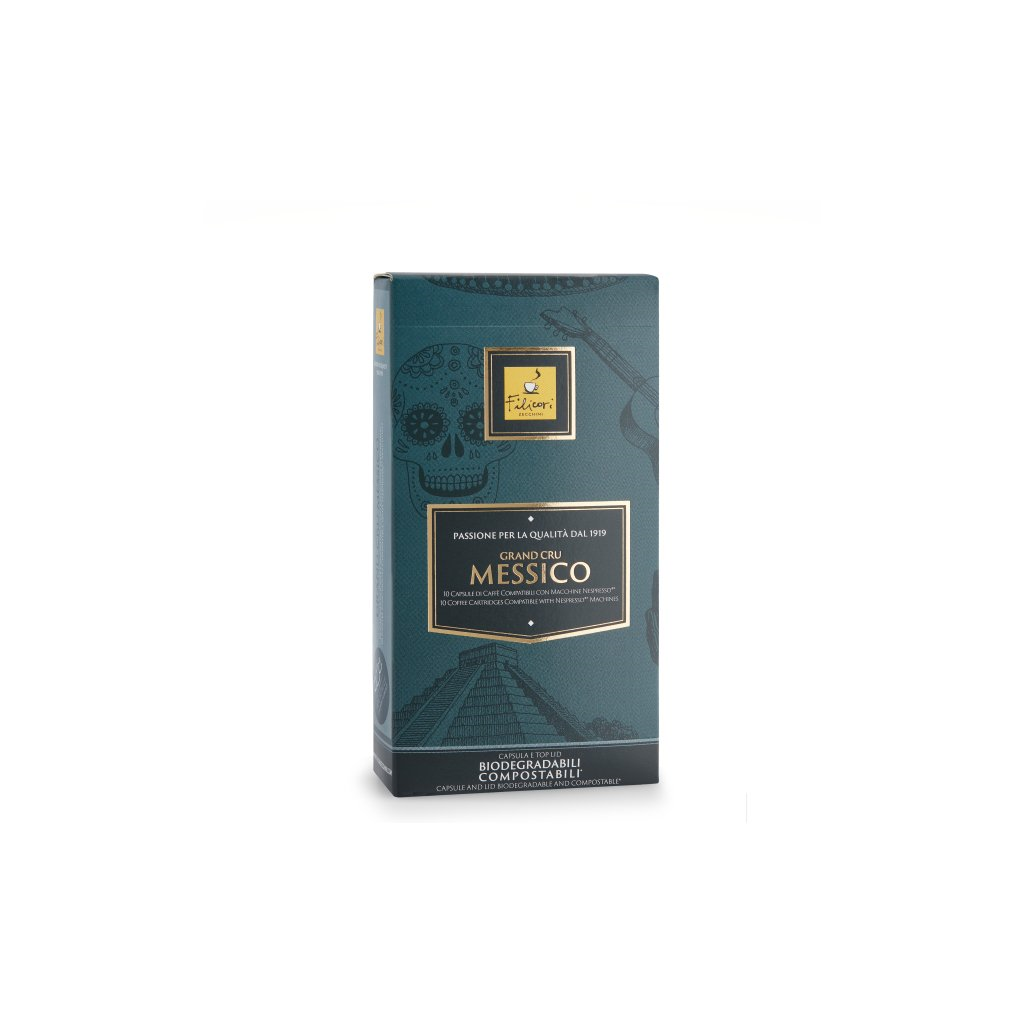 Kavos kapsulės Filicori Messico 10 vnt. Nespresso kavos aparatmas