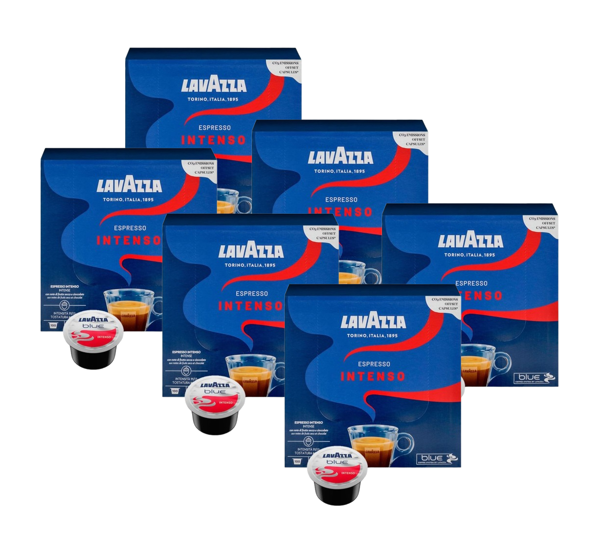 Kavos kapsulės Lavazza Blue "Intenso" 600vnt.