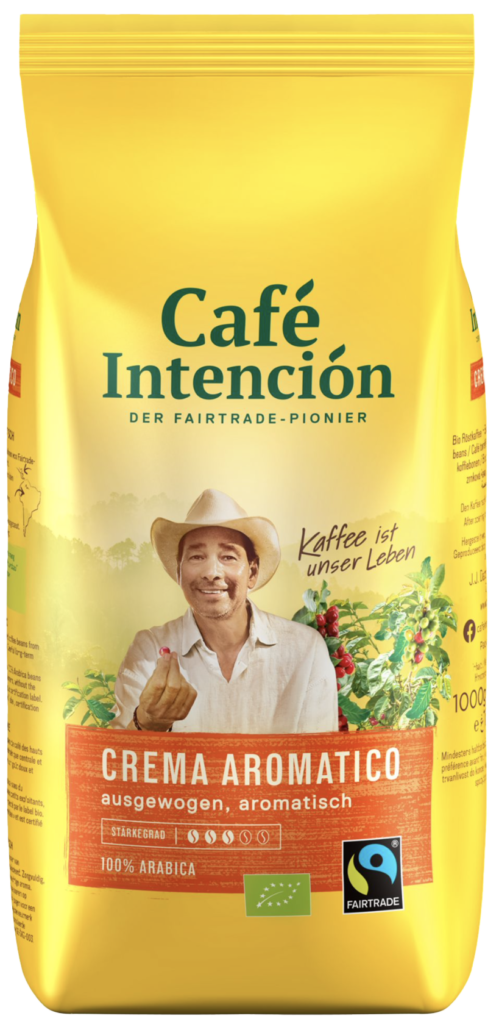 Cafe Intencion Crema bio pupelės, 1kg