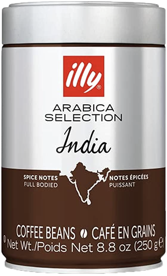 illy arabica selection India pupelės, 250g