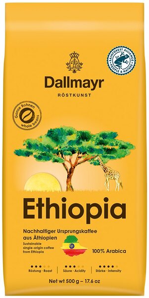 Dallmayr Ethiopia pupelės, 500g