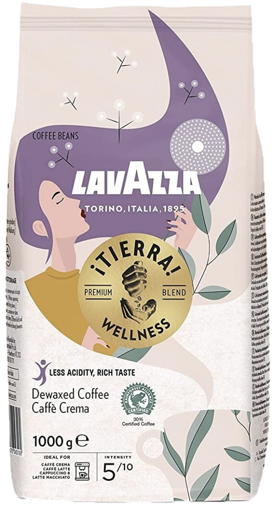 Lavazza Tierra Wellness Caffe Crema, 1kg