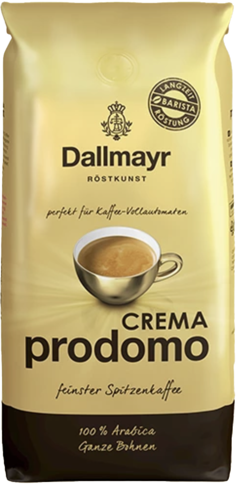 Dallmayr Crema prodomo pupelės, 1kg