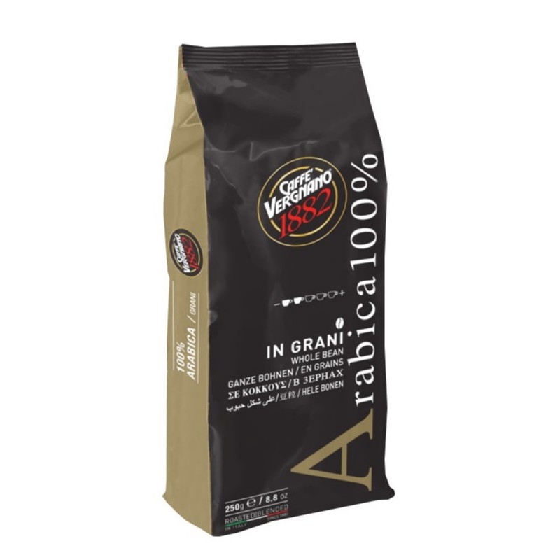 Kavos pupelės Vergnano Arabica, 250 g